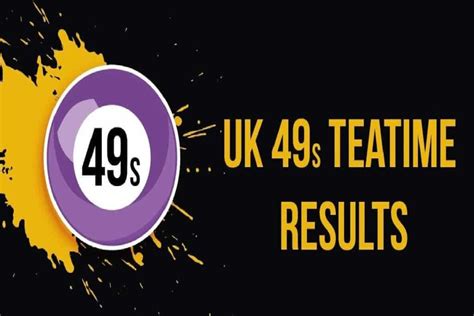 bettabets teatime results,teatime 49s results today